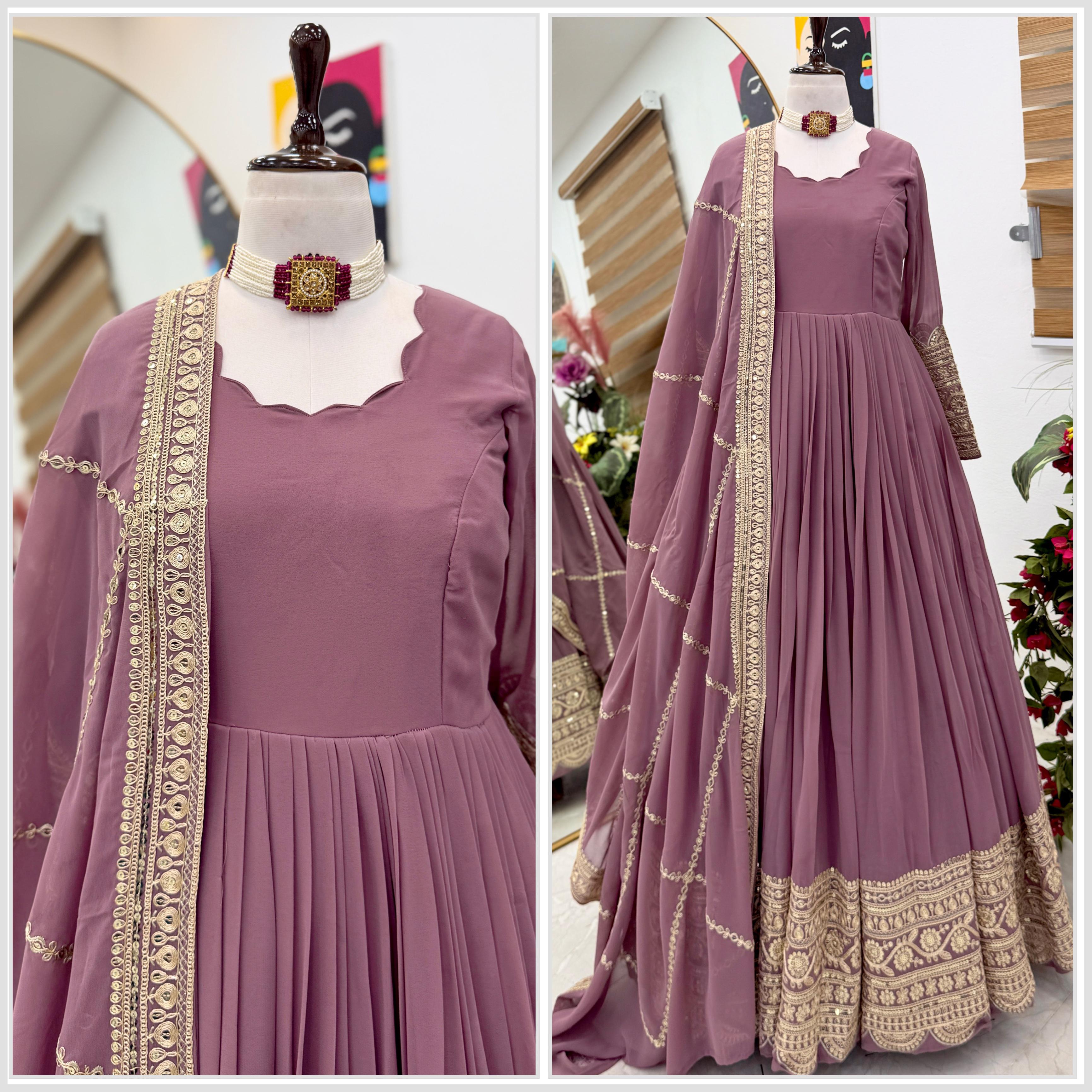Anarkali Gown Set