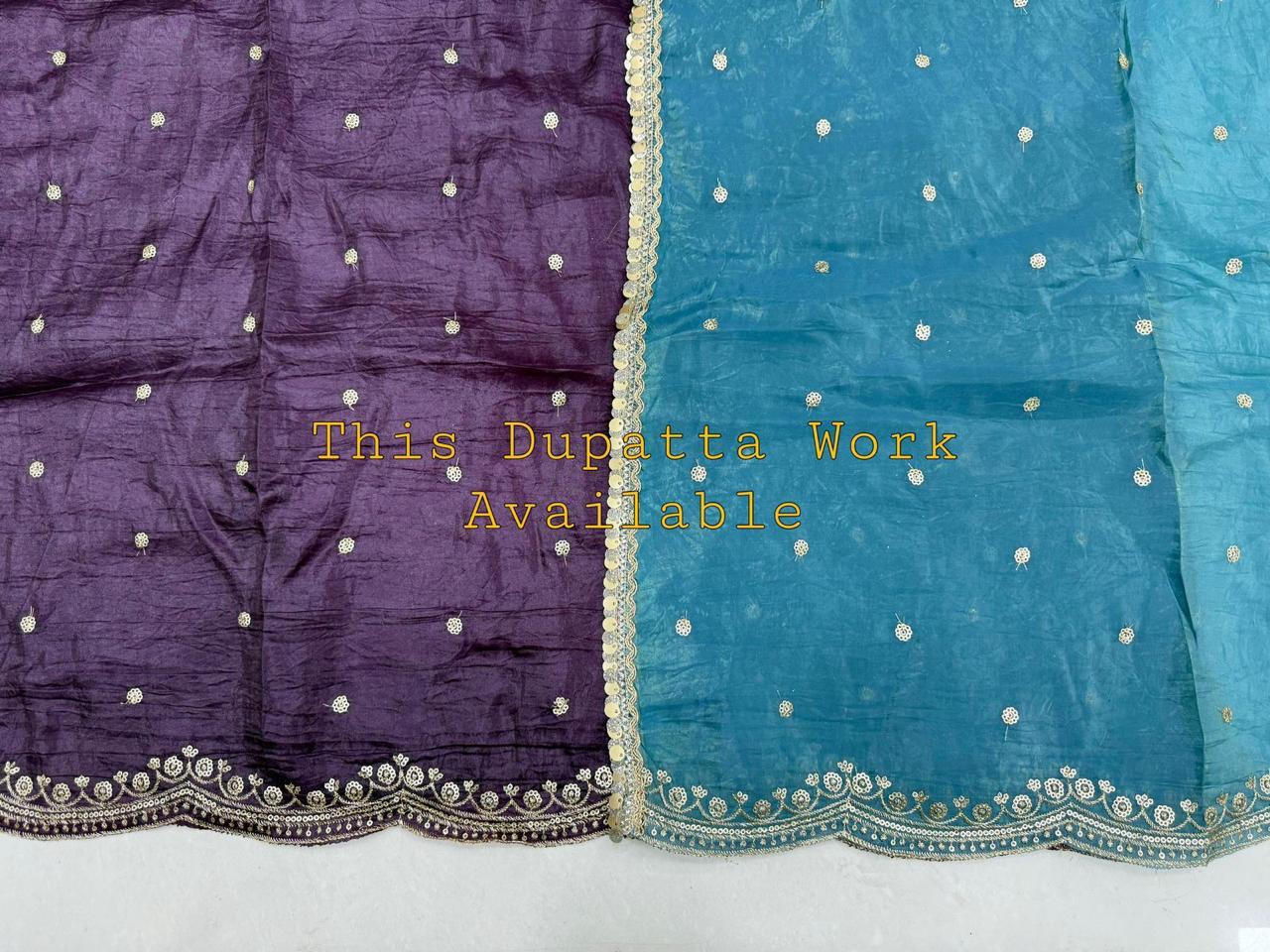 Exclusive Gold Crush Embroidered Lehenga Set